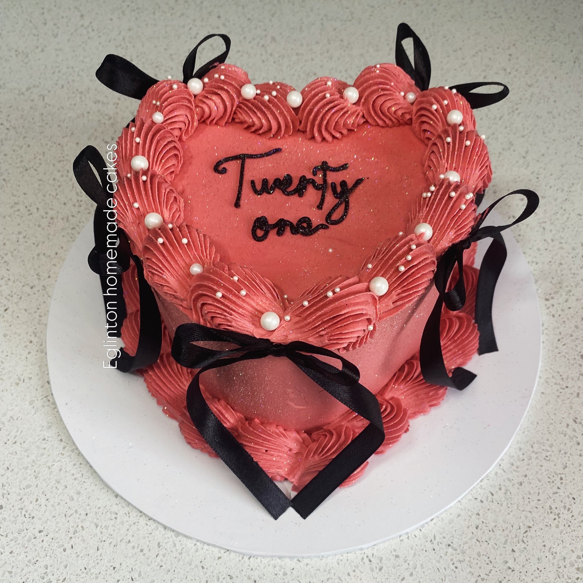 heart cake