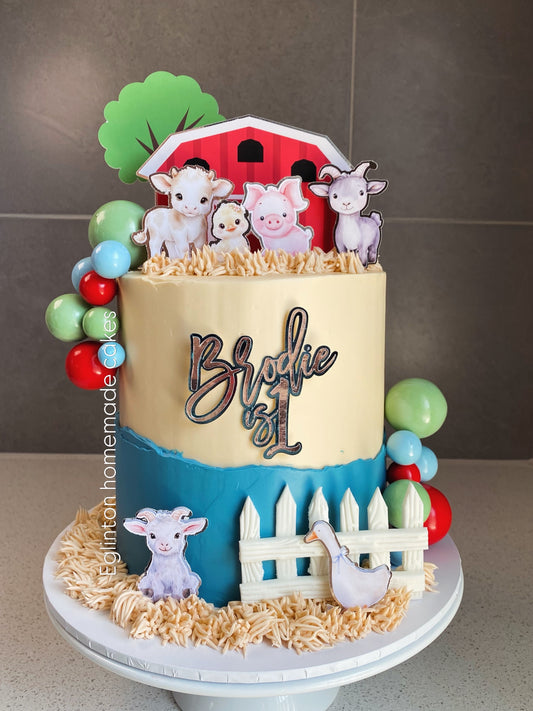 blu for boy cake