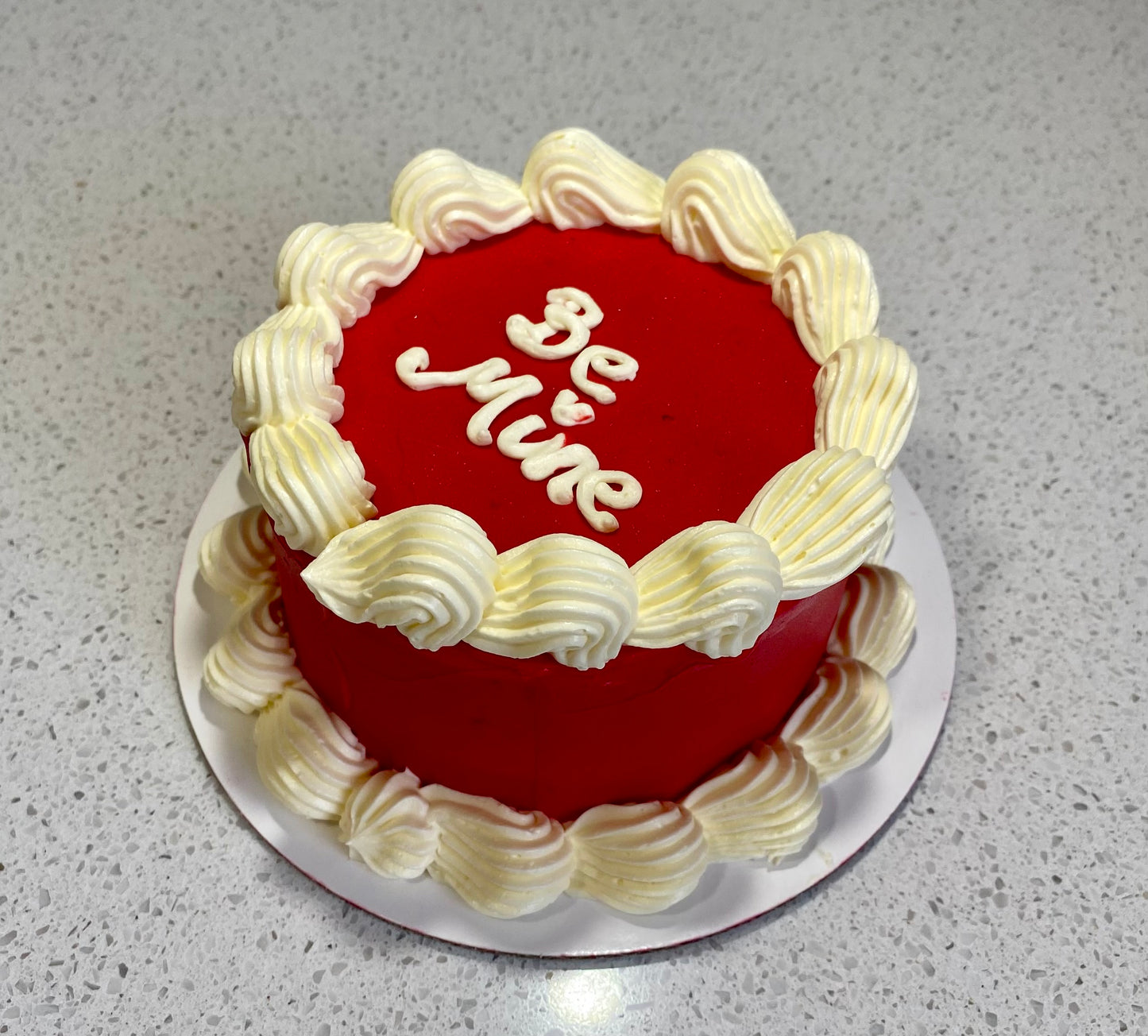 red cake
