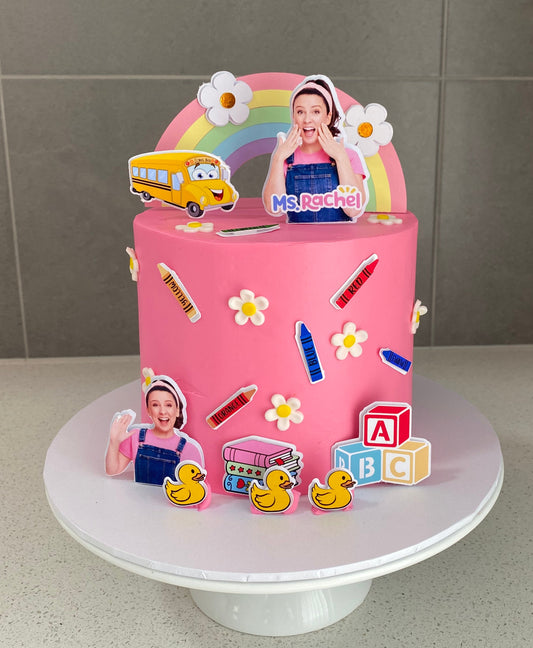 pink cake