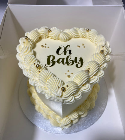 gender reveal cake